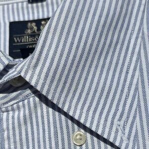 Willis & Geiger 17/35 high quality cotton dress shirt!